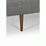 Innovation Living - Canapé-lit Splitback Styletto avec pieds en chêne naturel - Convertible 115x210 cm - Tissu Flashtex Dark Grey_5