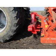 Combi-Tiller PTO avec dents réglables pour optimisation des travaux