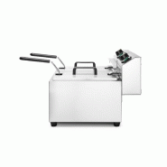 Friteuse Profi Line Analogique sans robinet de vidange 2x8L 230V HENDI_5