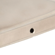 Vidaxl bouchons de poteau de clôture pyramidaux 6 pcs inox 101x101 mm 145488_5