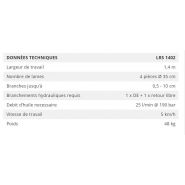 Lrs 1402 - solution de coupe efficace pour agriculture