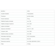 SP93 - Cercleuse semi-automatique Ferplast - 130 kg - pour palettes avec sangle polypropylène 12 mm_5