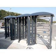 Tourniquet TS120 PMR avec signalisation LED intégrée