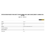 441-4768 godet d'excavation à usage normal avec lame de nivellement - caterpillar finance france - 1 200 mm (47 in) - capacité 0.91 m³_5