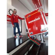 Domino 300 de Zonzini avec plateau adaptable pour escaliers