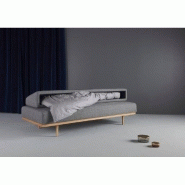 Canapé design scandinave convertible VANADIS - Innovation Living - Lit 90x200 cm - Tissu Twist Charcoal_5