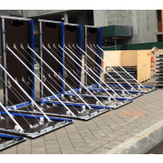 Dispositif anti-inondation démontable mobile et auto-stable - FLO-WALL - 7 hauteurs possibles jusqu'à 2,7m - Certifié FM Global_5