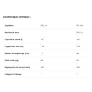 Distributeur d'engrais compact avec capacité extensible à 330 L