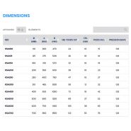 Accessoires pour vannes KSA 100-800 à commande manuelle ou motorisée
