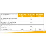 Rollpick pro f dérouleuses pailleuses - eurotechnics agri - distribution à gauche et à droite_5
