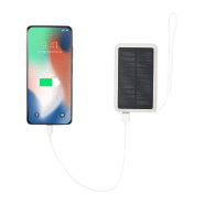 Power bank écologique en paille de blé - chargeur solaire intégré - charge rapide 15W - batterie 5000 mAh_5