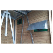 Colonne de tri sélectif avec finition thermolaquée et anti-vandalisme