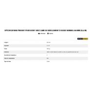 Godet d'excavation à usage normal avec lame de nivellement - caterpillar finance france - 650 mm (25,6 in) - poids 595 kg_5