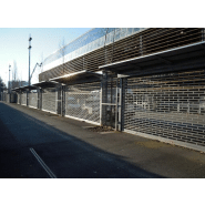 Grille a enroulement et rideaux  metalliques
