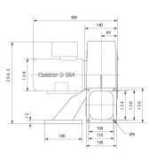 D 064 - Ventilateur ATEX Elektror - Jusqu'à 95 m³/min et 2.200 Pa - Zones 1, 2 et 22_5