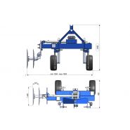 Cultivateur à disques pour vergers ALEK - JAGODA JPS - diamètre 460 mm - vitesse jusqu'à 10 km/h_5