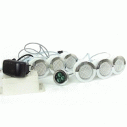 Kit éclairage étanche IP68 RGB - Spots encastrables 68mm ou 110mm avec contrôle télécommande ou bouton_5