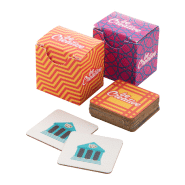 Jeu de mémoire personnalisé - 24 tuiles en carton thématique avec boîte en papier imprimée quadri_5
