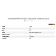 573-4988 godet d'excavation à usage normal - caterpillar finance france - 1300 mm (51 in) - capacité 1.3 m³_5