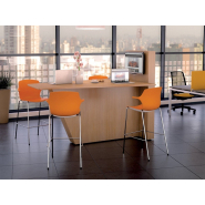 Table connectée multimédia HUB - modèle bas ou haut avec options technologiques avancées_5