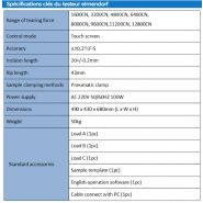 Testeur de résistance à la déchirure numérique Elmendorf - Gester - poids : 50 kg - GT-C11B - pour textiles, papiers et films minces_5