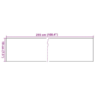 Vidaxl paravents de balcon 10 pcs anthracite 255x19 cm résine tressée 156311_5