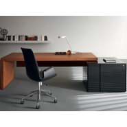 Bureau de direction haut de gamme réglable en hauteur - KYO - Design italien avec finitions exclusives_5