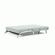 Canapé convertible design Cubed 02 Chrome - Innovation Living - 200x140 cm - Tissu Soft Pacific Pearl_5