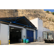 Porte rapide industrielle par excellence conçue pour compartimenter des environnements destinés à des usages divers et variés - ZipGO_5