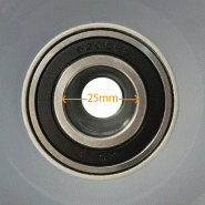 145/70-6 Roue à crampons pour quad Remorque pour enfants Roulement 25 mm 50 cm3 - 110 cm3 75 kg Wanda_5