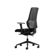 Chaise de bureau ergonomique et professionnelle - THECHAIR avec appui-tête réglable en option, soutien lombaire et accoudoirs 4D_5