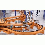 Convoyeur au sol F1 Power & Free - Charge jusqu'à 300 kg - Composants interchangeables T1_5