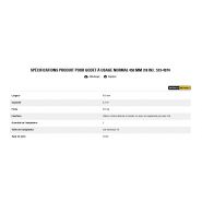 573-4974 godet d'excavation à usage normal - caterpillar finance france - 450 mm (18 in) - poids 253 kg_5