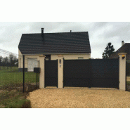 Portail coulissant traversant - 3250 / 1700_5