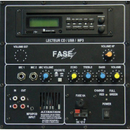 Pupitre de conférence en plexi amplifié - 450 Watts - Liaison HF sans fil - Micro flexible 40 cm_5