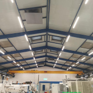 Eclairage industriel conçu pour l'éclairage de grandes surfaces commerciales, de fabrication et d'entreposage- LIGNE SELINEA 2_5