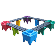 Banc modulable avec jardinière - multiforme et coloré_5