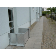 Système de protection contre les inondations pour maison individuelle ou site industriel - Flo-Dem 50K - Aluminium léger, hauteur max 3m_5
