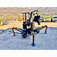 Boki KIEFER 2550 Grue araignée compacte automotrice_5