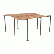 Pergola Océan bois acier_5