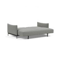 Canapé convertible design Malloy - Pieds métal - 150x200 cm - Tissu bouclé Ash Grey - Innovation Living_5