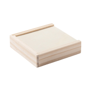 Set de jeux en bois 3 en 1 - Échecs, Parchisi et Dames - Couleur naturelle - 120g_5