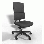 Siège de bureau Wi max avec renfort lombaires - Sokoa - Gris, Non, Non, Classique_5