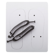 Tongs pour sublimation - Semelle caoutchouc naturel - Tailles S, M, L - Impression personnalisée_5