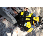 Pince croc béton MB-P160 - pour pelles 1,5-3T et tractopelles 4-6T - rotation 360°_5