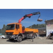 Grue auxiliaire Fassi F215A Dynamic - capacité de levage jusqu'à 18,90 tm - bras hydraulique jusqu'à 22,70 m avec jib_5
