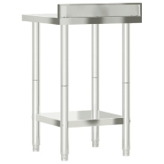 Vidaxl table de travail de cuisine avec dosseret 55x55x93 cm inox 376456_5
