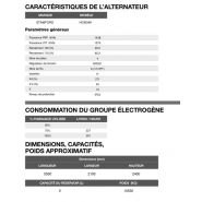AP-1520 60 Hz triphasé - Groupe électrogène en container Inmesol, 1372 kVA PRP / 1505 kVA LTP - Moteur Perkins_5