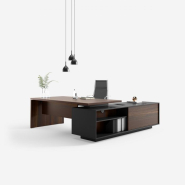 Bureau de direction en large gamme en en bois, mélaminé, verre - ABSICES_5