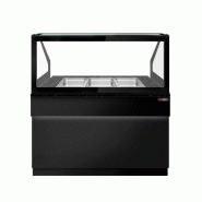 Saladette TORONTO - L1250 mm - Noire - 2 portes - 3x GN 1/1 - P900_5